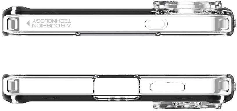 Spigen Ultra Hybrid Mag dėklas su MagSafe skirtas Samsung Galaxy S25 Edge su Print – skaidrus