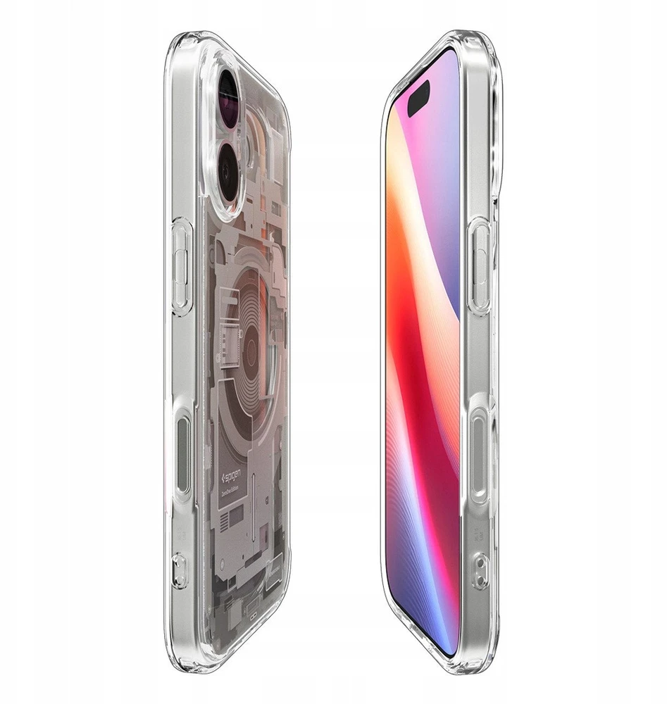 Spigen Ultra Hybrid MagSafe dėklas skirtas Apple iPhone 17 Zero One – titanium