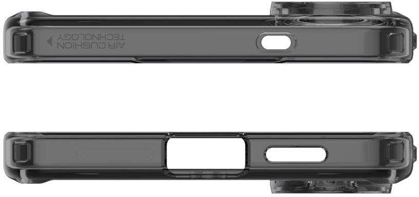 Spigen Ultra Hybrid Mag dėklas su MagSafe skirtas Samsung Galaxy S25 Edge – juodos spalvos Translucent
