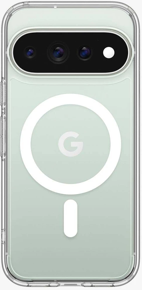 Dėklas SPIGEN ULTRA HYBRID MAG MAGSAFE GOOGLE PIXEL 11 PRO XL SKAIDRUS/Baltas