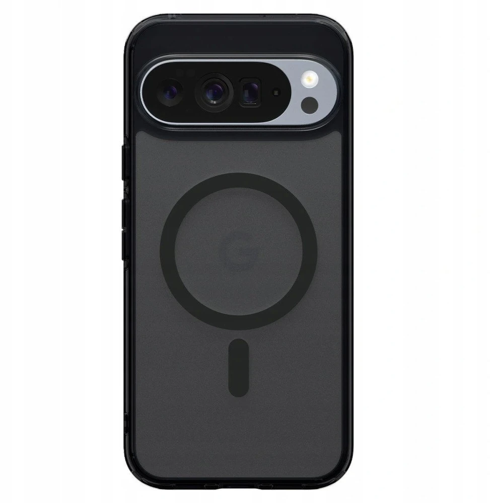 „Spigen Ultra Hybrid Mag MagSafe“ dėklas, skirtas „Google Pixel 10 / 10 Pro“ – skaidrus/juodas