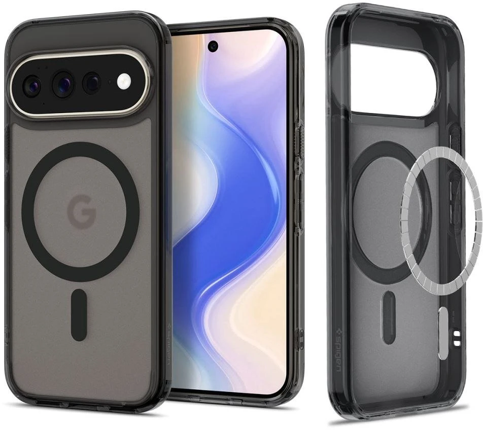 SPIGEN ULTRA HYBRID MAG MAGSAFE DĖKLAS GOOGLE PIXEL 11 PRO XL FROST Juodas