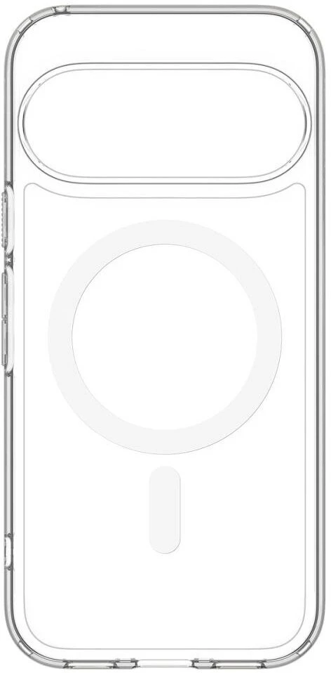 Dėklas SPIGEN ULTRA HYBRID MAG MAGSAFE GOOGLE PIXEL 11 PRO SKAIDRUS/Baltas