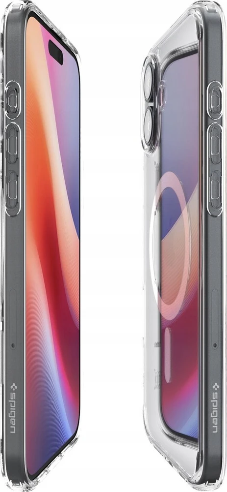 Dėklas Spigen Ultra Hybrid MagSafe, baltos spalvos – Apple iPhone 16 Plus