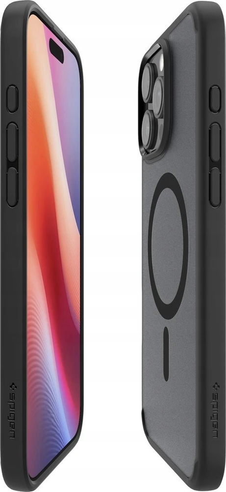 Spigen Ultra Hybrid Mag MagSafe Apple iPhone 16 Pro – dėklas telefonui juodos spalvos