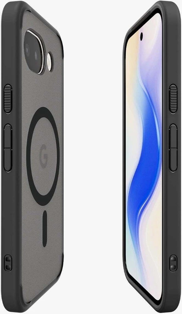 Dėklas Spigen Ultra Hybrid MagSafe, matinės juodos spalvos – Google Pixel 10a