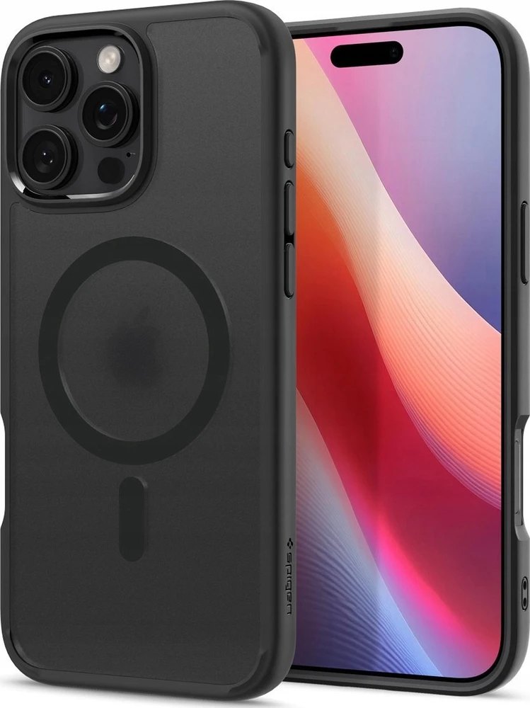 Spigen Ultra Hybrid Mag MagSafe Apple iPhone 16 Pro – dėklas telefonui juodos spalvos