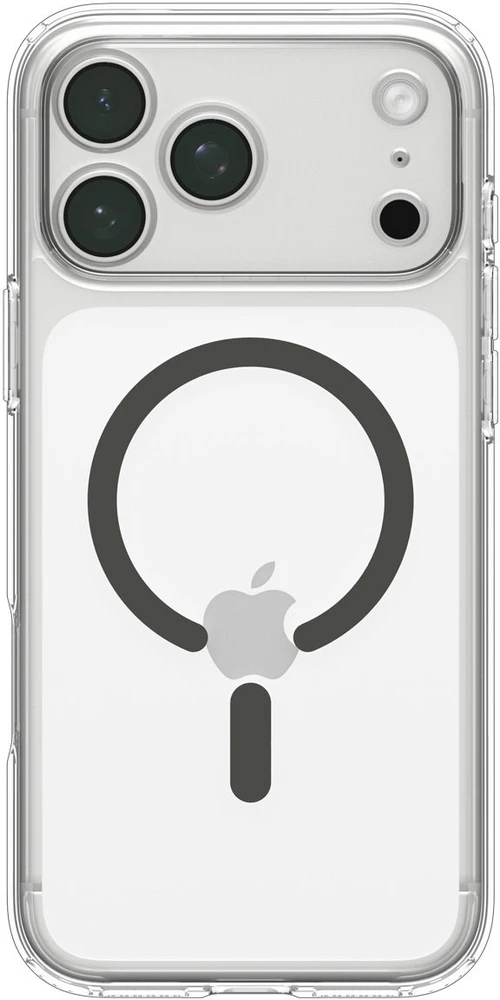 Dėklas Spigen Ultra Hybrid MagSafe iPhone 17 Pro Max / 18 Pro Max SKAIDRUS/GRAFITO