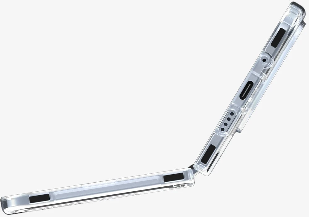 Dėklas Spigen „Ultra Hybrid MagSafe“, skaidriai baltas – „Google Pixel 10 Pro Fold“