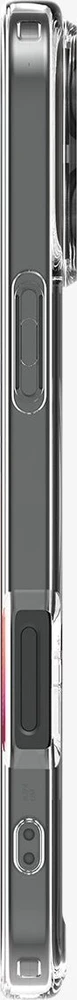 Dėklas „Spigen Ultra Hybrid MagSafe“, „Zero One“ baltos – „iPhone 16 Pro Max“
