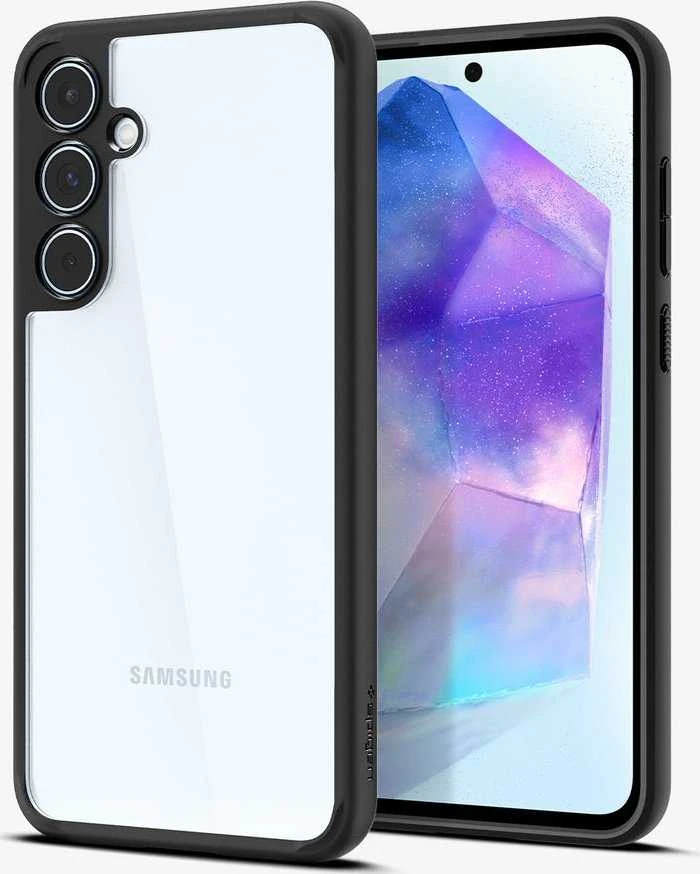 Dėklas SPIGEN ULTRA HYBRID GALAXY A55 5G MATTE Juodas