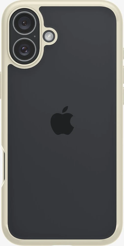 Dėklas Spigen Ultra Hybrid, mute beige - iPhone 16 Plus