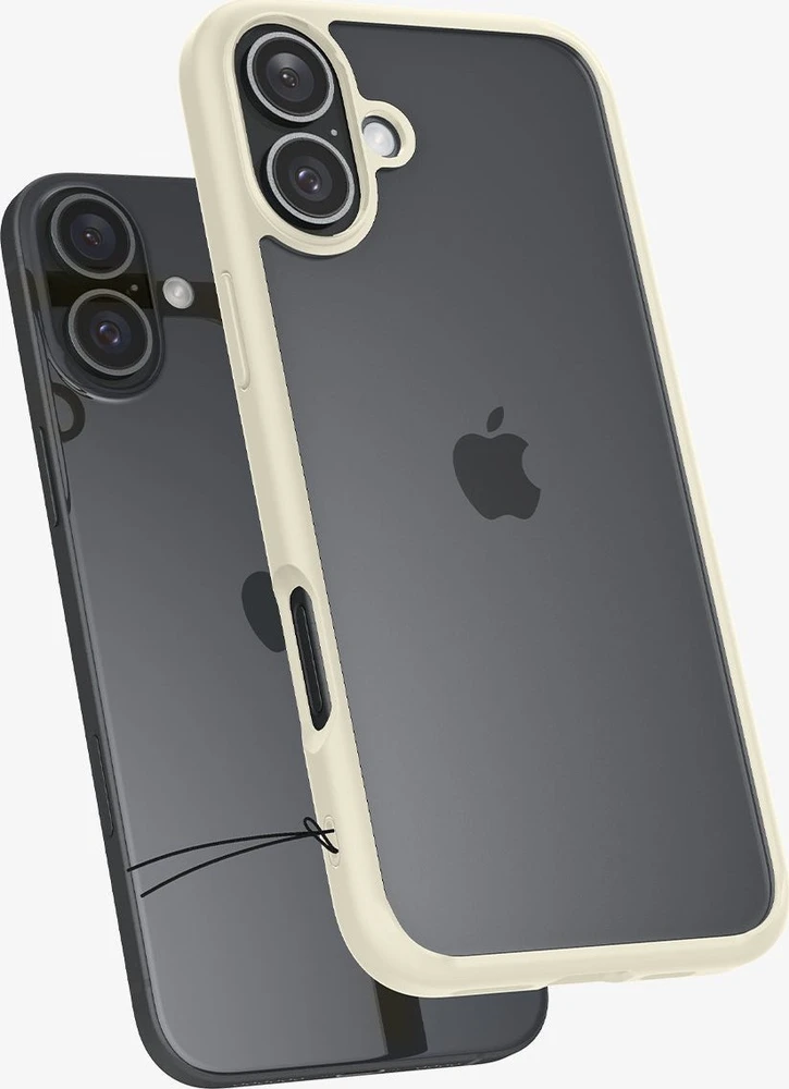 Dėklas Spigen Ultra Hybrid, mute beige - iPhone 16 Plus