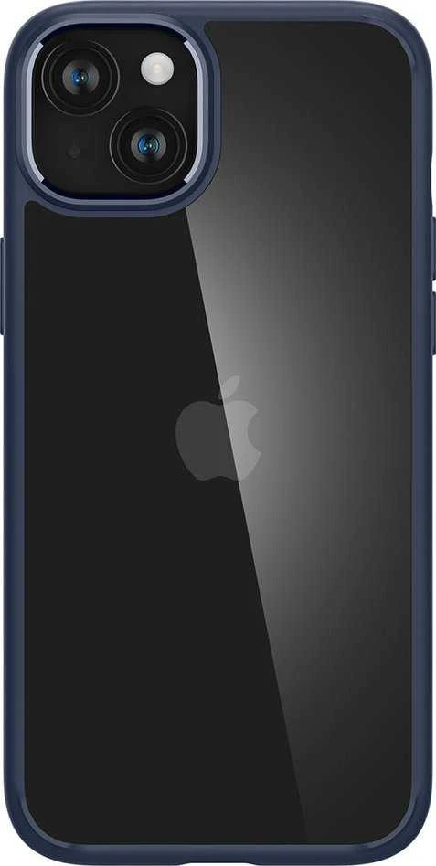 Spigen Ultra Hybrid dėklas skirtas Apple iPhone 15 Plus, spalva - Navy Blue