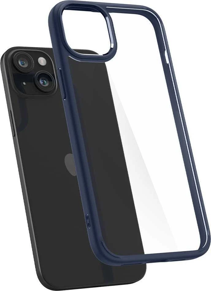 Spigen Ultra Hybrid dėklas skirtas Apple iPhone 15 Plus, spalva - Navy Blue