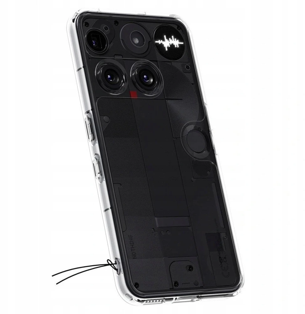 „Spigen Ultra Hybrid“ dėklas, skirtas „Nothing Phone 3“ – skaidrus
