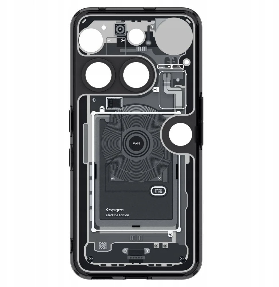 Spigen Ultra Hybrid dėklas skirtas Nothing Phone 3 Zero One – skaidrus
