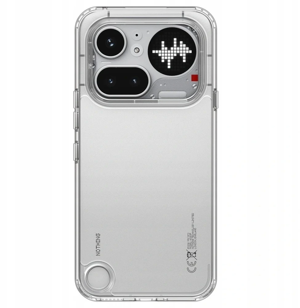 „Spigen Ultra Hybrid“ dėklas, skirtas „Nothing Phone 4A Pro“ – skaidrus