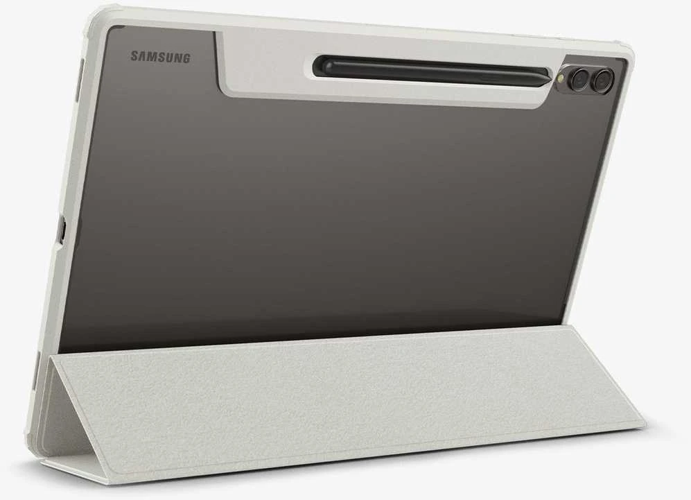 „Spigen Ultra Hybrid Pro“, pilkas – „Samsung Galaxy Tab S10/S9/S8 Ultra“