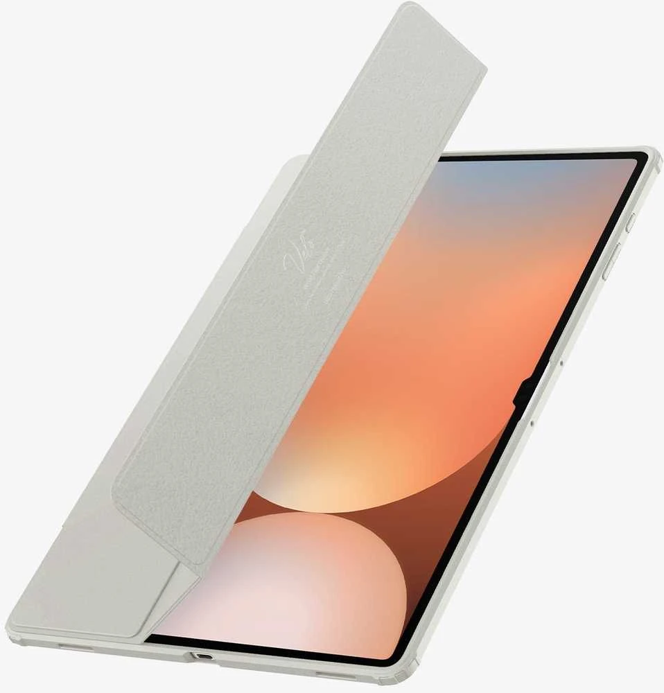 „Spigen Ultra Hybrid Pro“, pilkas – „Samsung Galaxy Tab S10/S9/S8 Ultra“