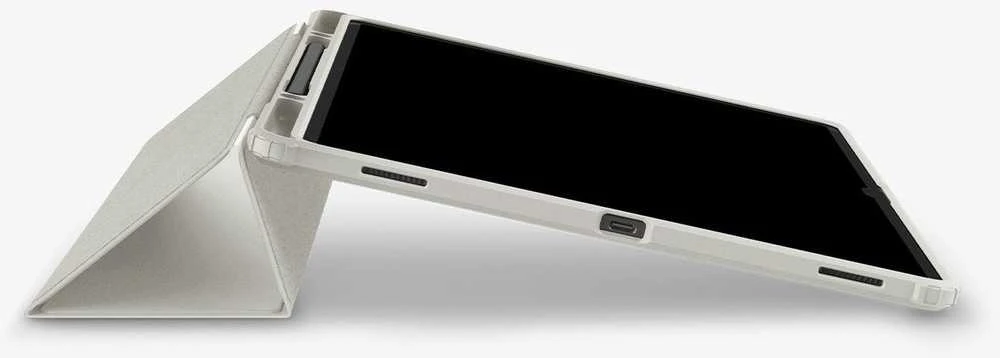 „Spigen Ultra Hybrid Pro“, pilkas – „Samsung Galaxy Tab S10/S9/S8 Ultra“