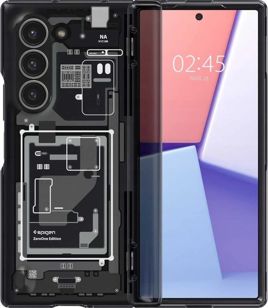Dėklas Spigen Ultra Hybrid Pro, zero one - Samsung Galaxy Z Fold6
