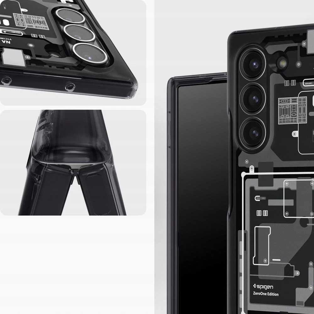 Dėklas Spigen Ultra Hybrid Pro, zero one - Samsung Galaxy Z Fold6