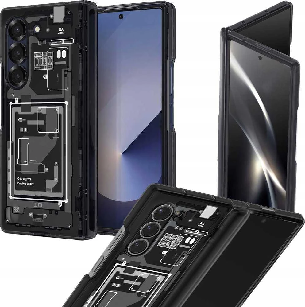 Dėklas Spigen Ultra Hybrid Pro, zero one - Samsung Galaxy Z Fold6