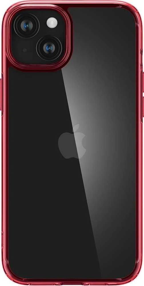 Spigen Ultra Hybrid dėklas skirtas Apple iPhone 15 Plus, spalva - Red Crystal