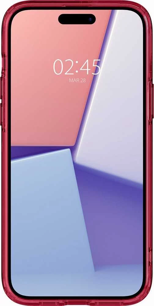 Spigen Ultra Hybrid dėklas skirtas Apple iPhone 15 Plus, spalva - Red Crystal
