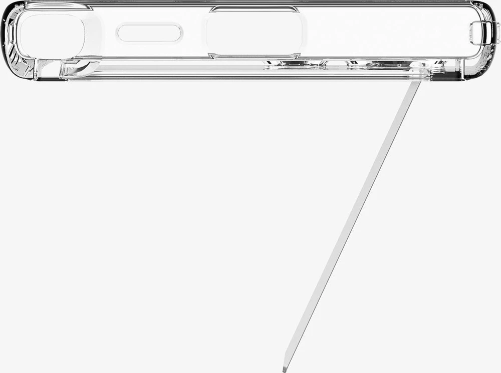 Spigen Ultra Hybrid S – dėklas skirtas Samsung Galaxy S24 Ultra Transparent