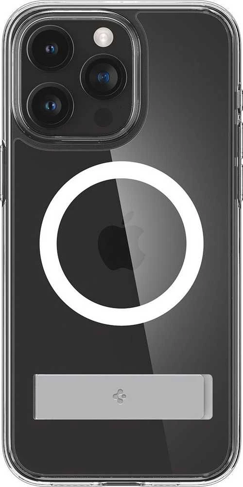 Spigen Ultra Hybrid S (MagFit) dėklas skirtas Apple iPhone 15 Pro, spalva - Crystal Clear