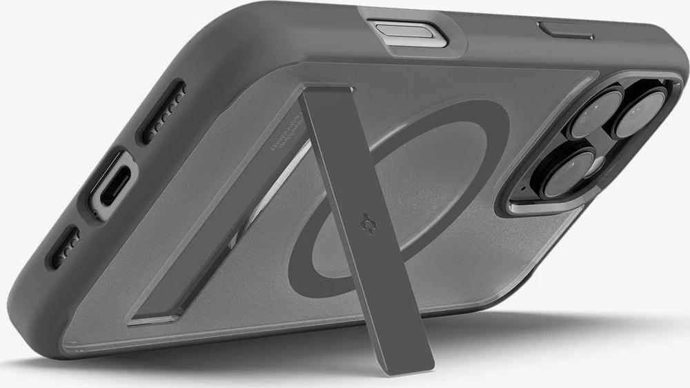 Dėklas Spigen Ultra Hybrid S MagSafe, frost pilka - iPhone 16 Pro