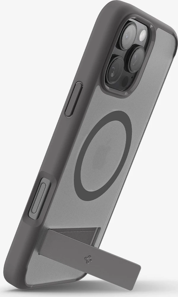 Dėklas Spigen Ultra Hybrid S MagSafe, frost pilka - iPhone 16 Pro