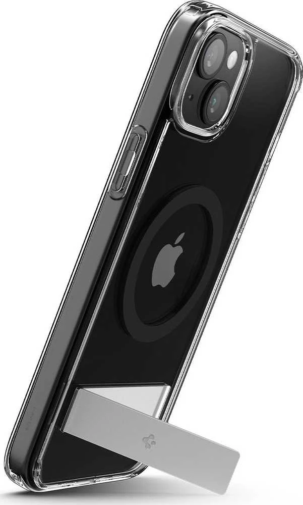 Spigen Ultra Hybrid S (MagFit) dėklas skirtas Apple iPhone 15 Plus, spalva - Juoda