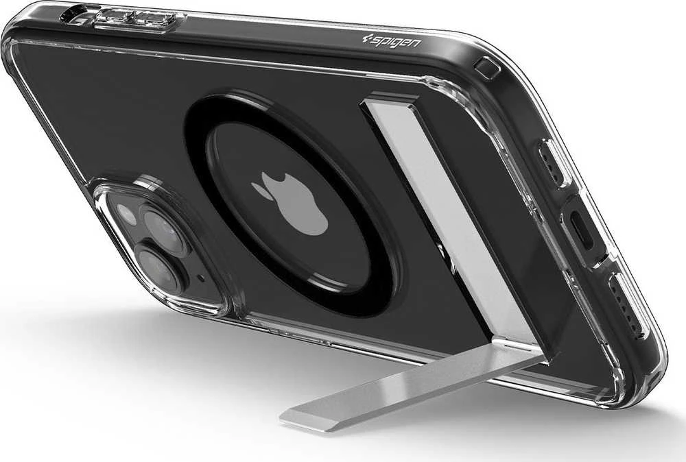 Spigen Ultra Hybrid S (MagFit) dėklas skirtas Apple iPhone 15 Plus, spalva - Juoda