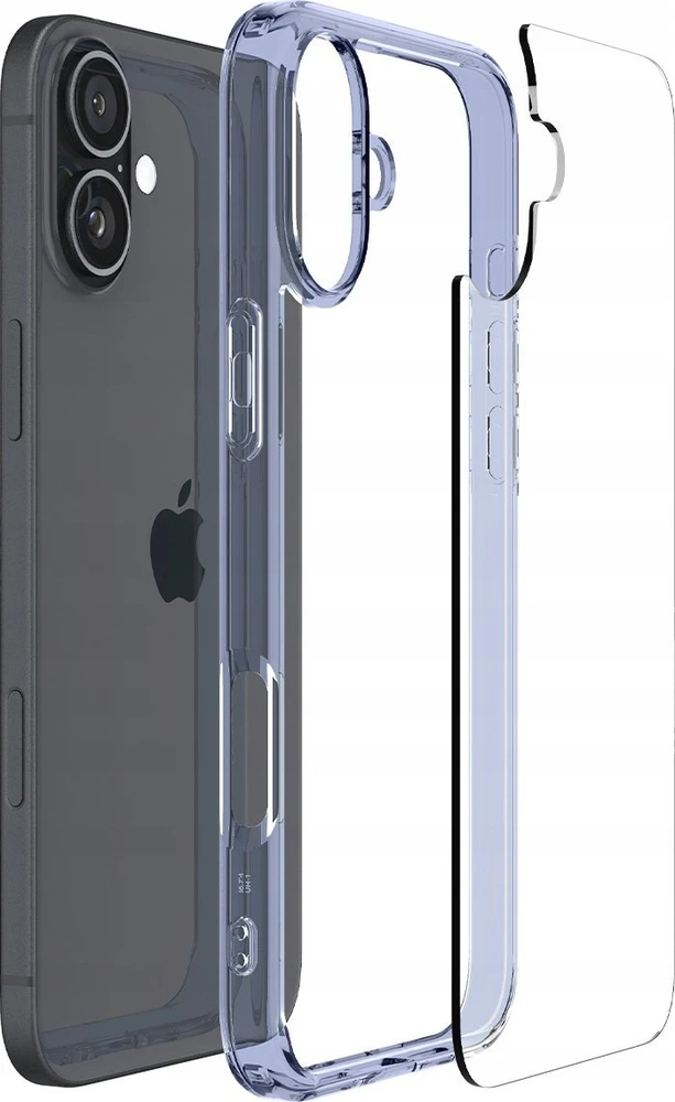 Dėklas Spigen Ultra Hybrid, dangaus krištolas - iPhone 16 Plus