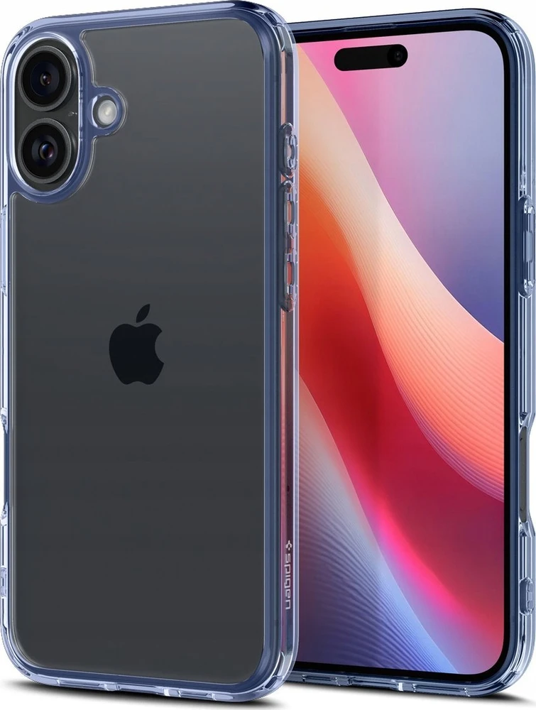 Dėklas Spigen Ultra Hybrid, dangaus krištolas - iPhone 16 Plus