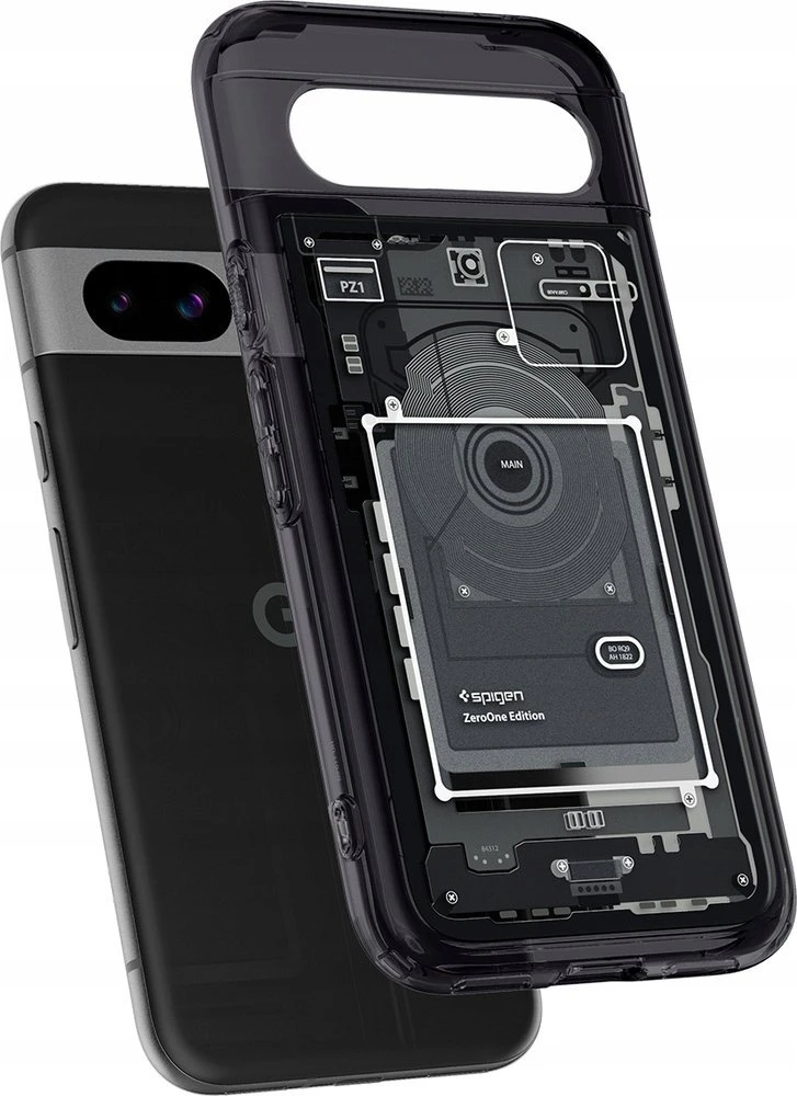 Dėklas Spigen Ultra Hybrid, zero one - Google Pixel 8a