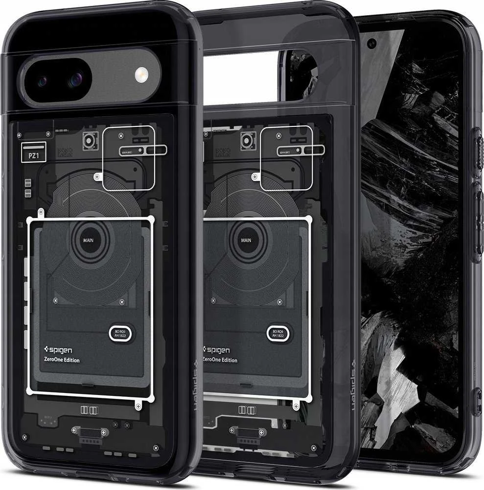 Dėklas Spigen Ultra Hybrid, zero one - Google Pixel 8a