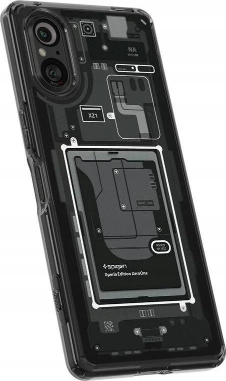 Dėklas „Spigen Ultra Hybrid“, „zero one“ – „Sony Xperia 5V“
