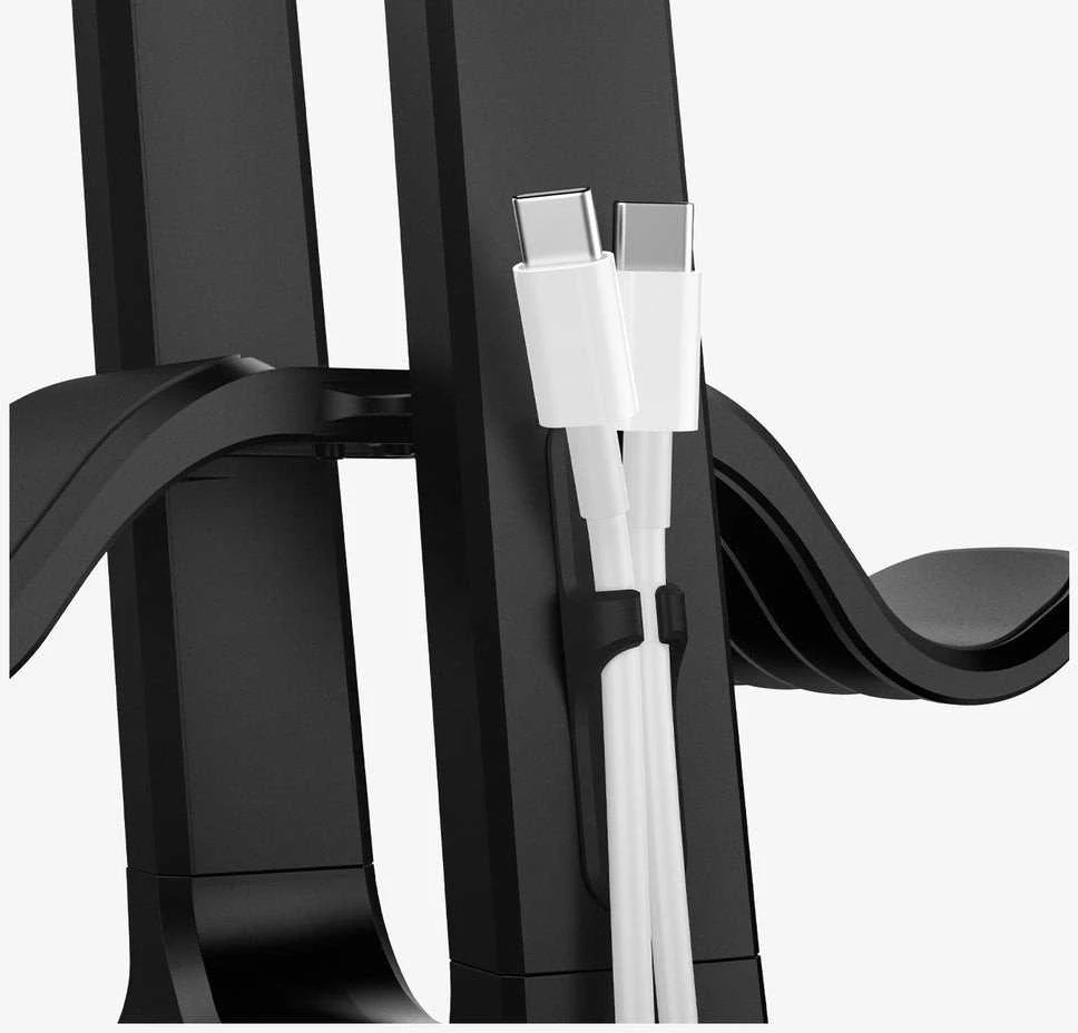 Spigen Universal Game Controller & Headset Stand, juodos spalvos