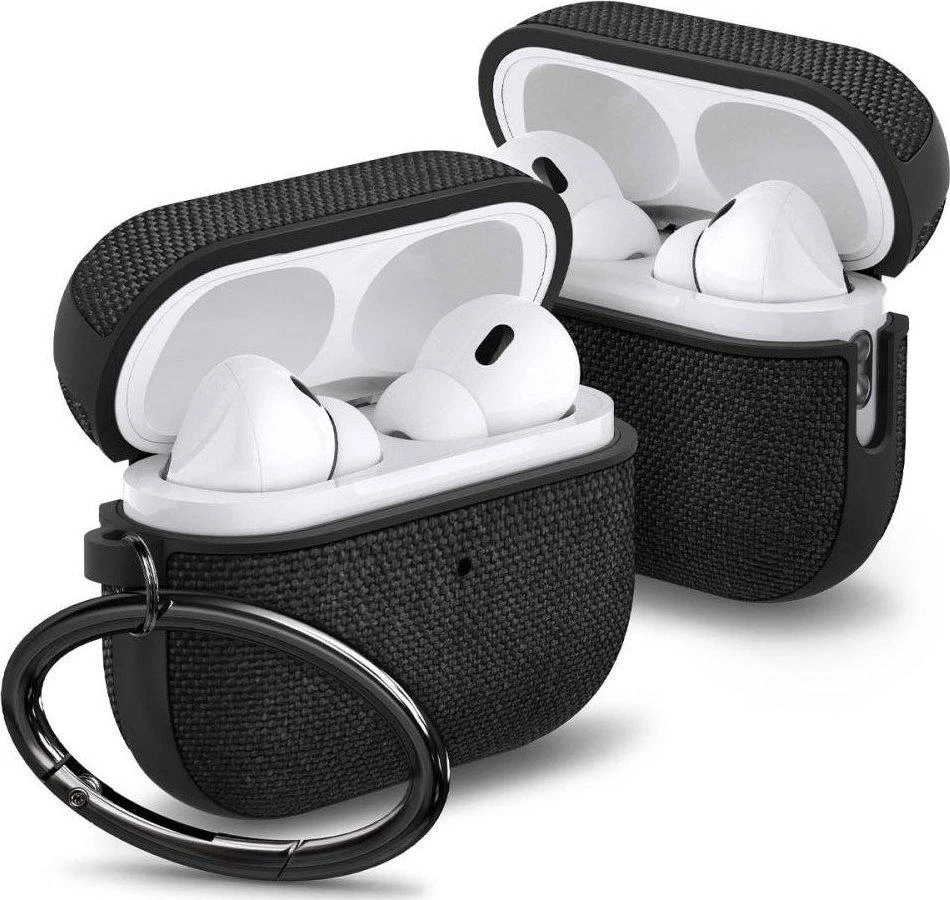 Spigen URBAN FIT Apple AIRPODS PRO 1/2 dėklas ausinėms juodos spalvos