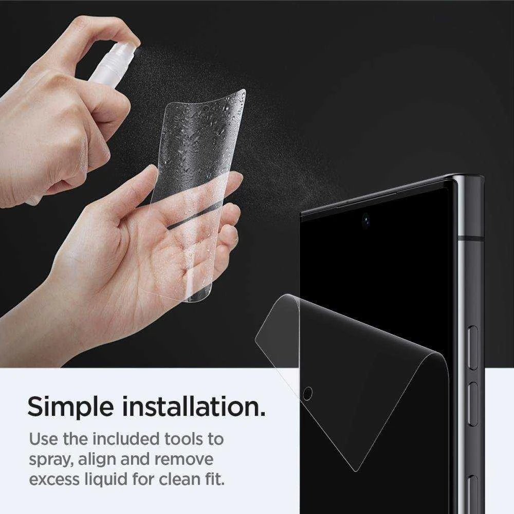 Apsauginė plėvelė Samsung Galaxy S23 Ultra Spigen Neo Flex (2 vnt.)