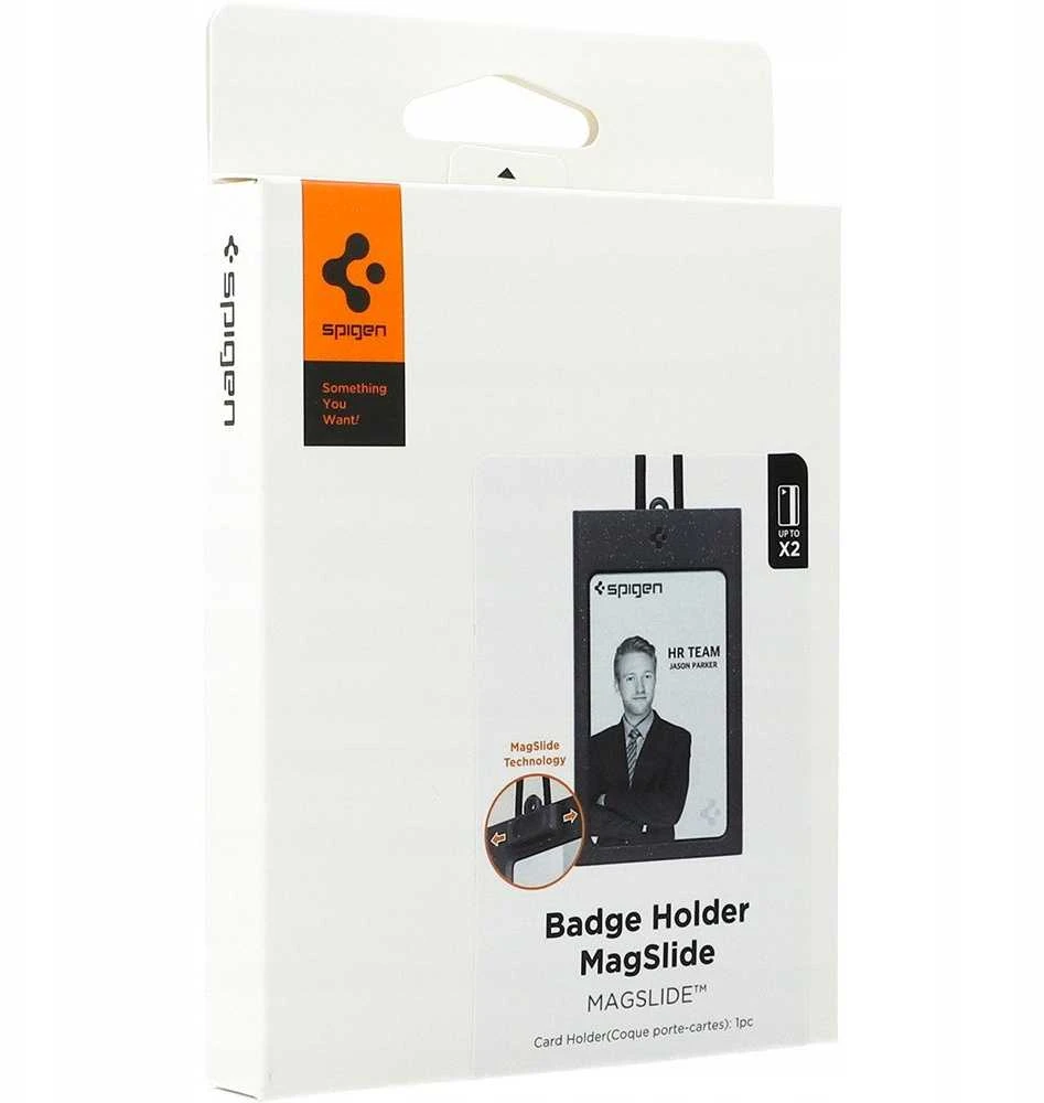 Spigen kortelių laikiklis MagSlide, juodas