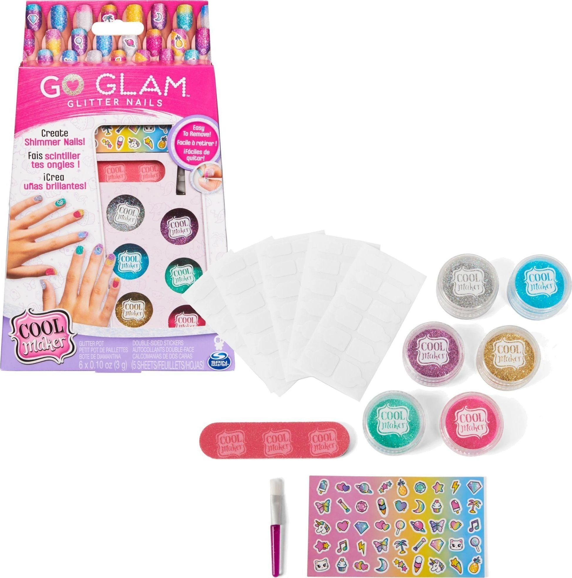 Spin Master GO GLAM Manikiūro rinkinys