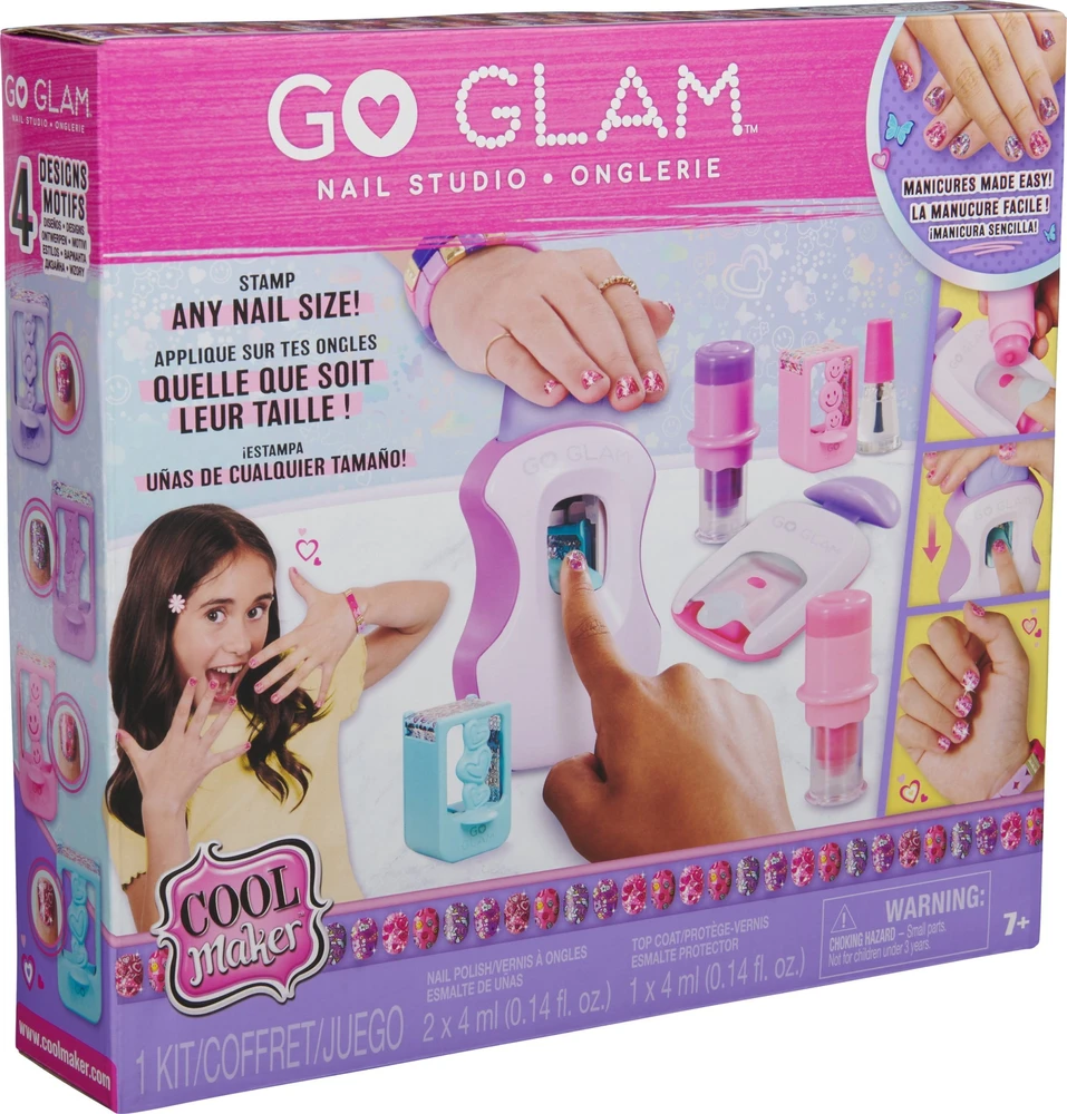 Spin Master COOL GOGLAM Rinkinys „Go Glam Nail Studio“