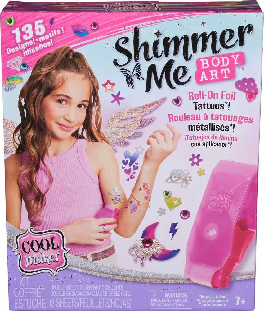 Spin Master COOL Rinkinys „Blizgančios tatuiruotės“