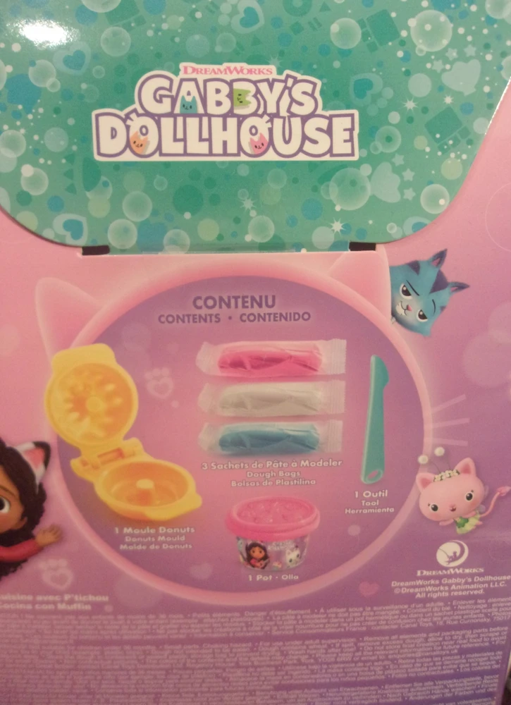 Spin Master GABBY'S DOLLHOUSE Cakey Cat Donuts Kit