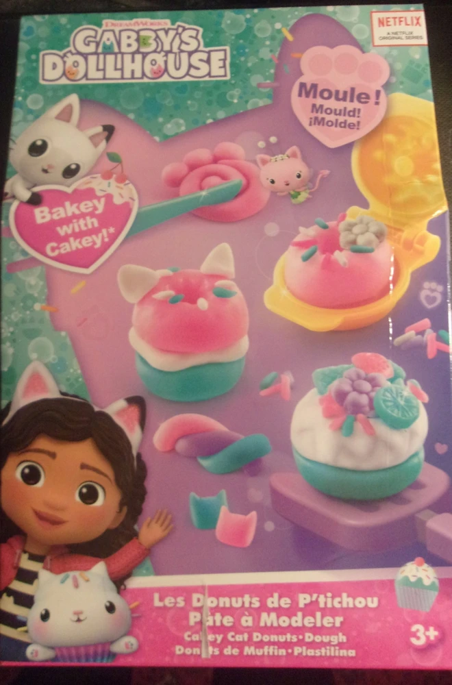 Spin Master GABBY'S DOLLHOUSE Cakey Cat Donuts Kit